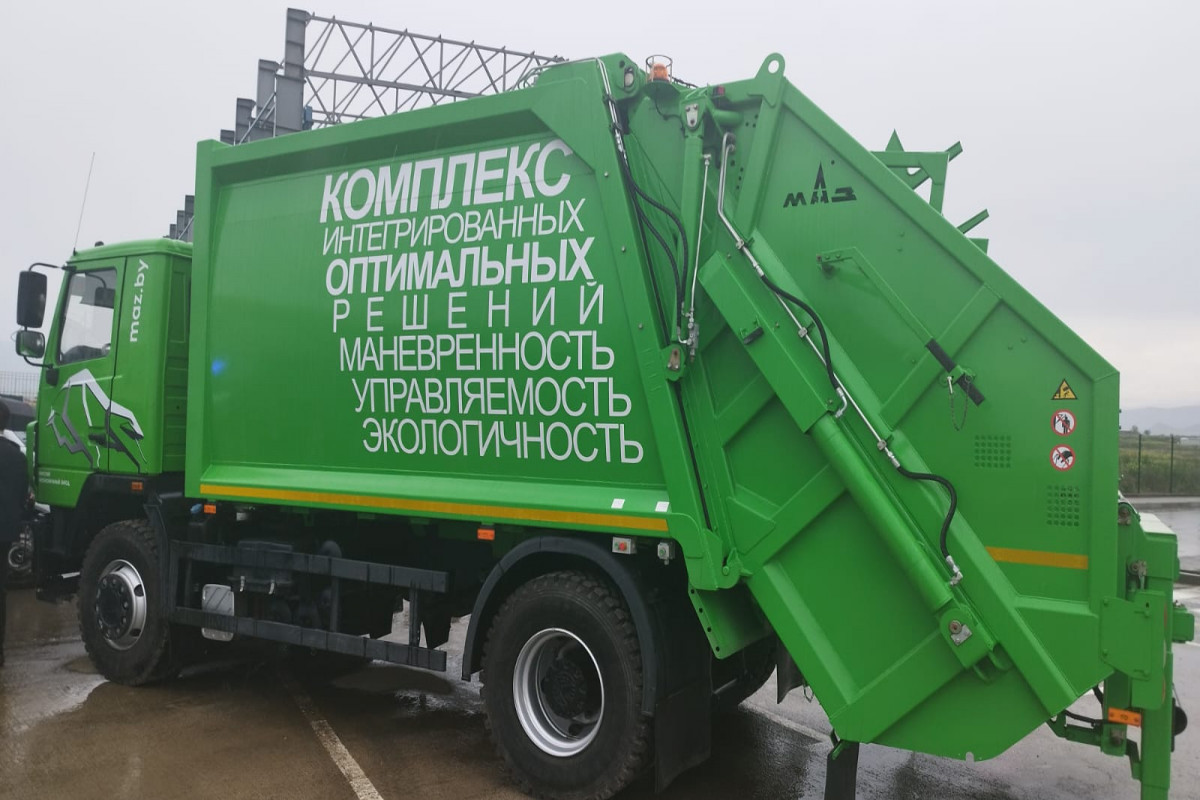 Беларусь подарила Агдаму спецтехнику