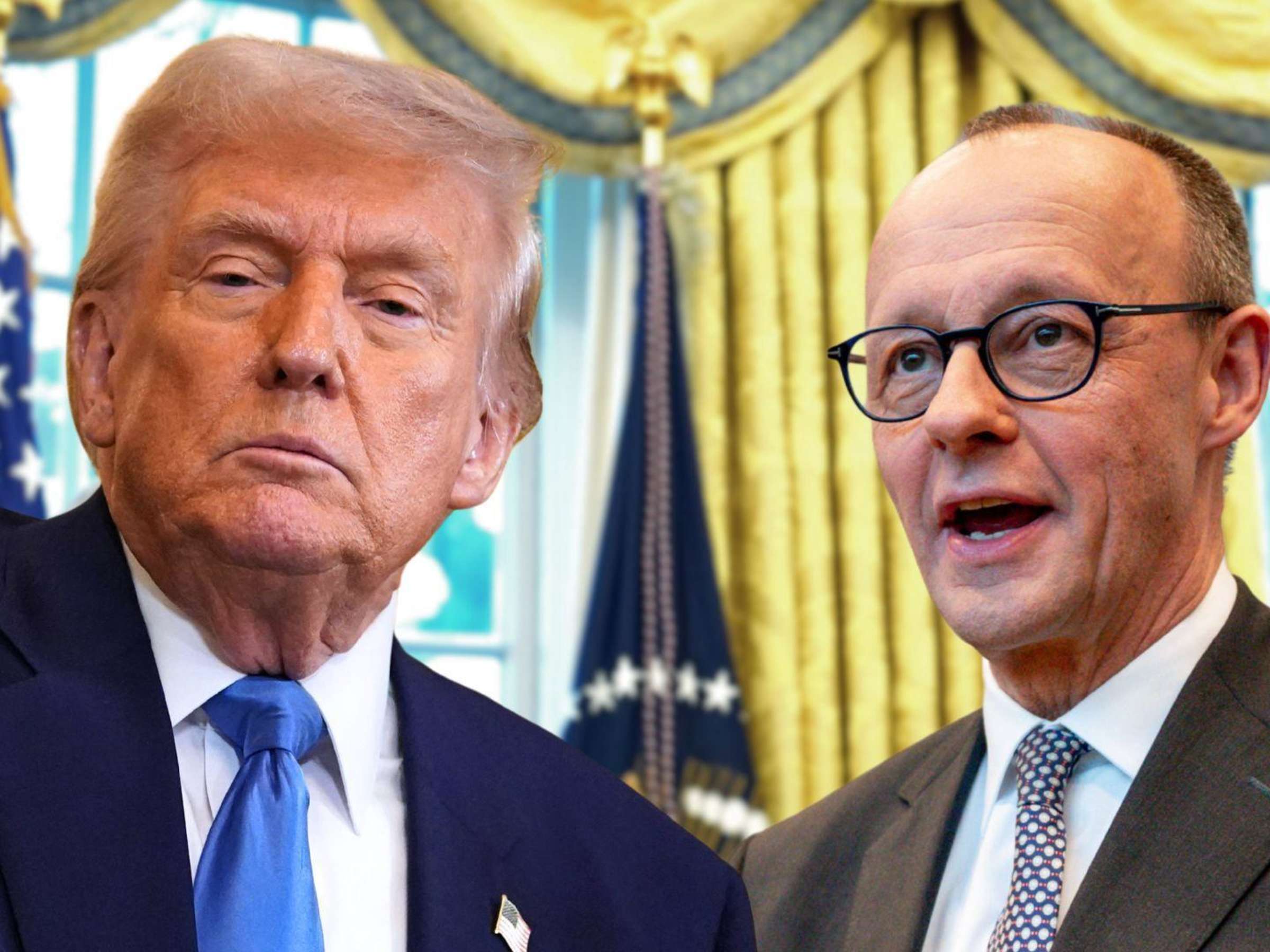 Мерц и Трамп обсудили обязательства по Украине