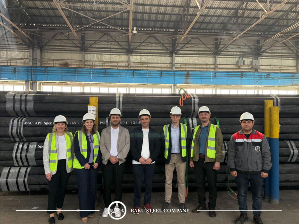 <span style="color: rgb(255, 0, 0);" data-mce-style="color: #ff0000;">®</span> Визит посольства США в Baku Steel Company: новые горизонты после API-сертификации