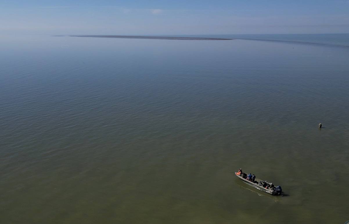 В Каспии появился новый остров