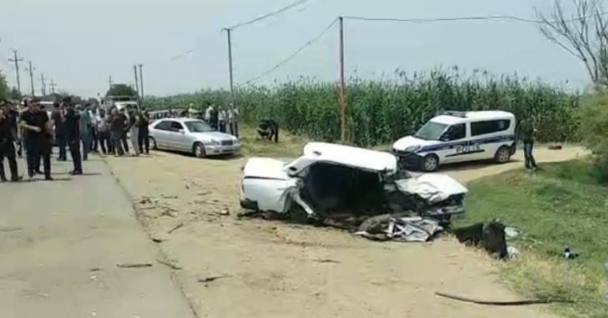 Дед с внуком стали жертвами ДТП в Билясуваре