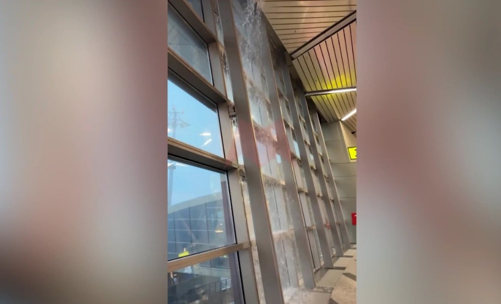 Московский аэропорт беззащитен перед ливнем
