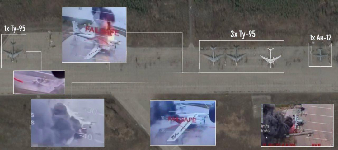 «Фотографии сожжённых Ту-95 — вот карты Украины в Стамбуле»: ВВС о переговорах и ударах дронов