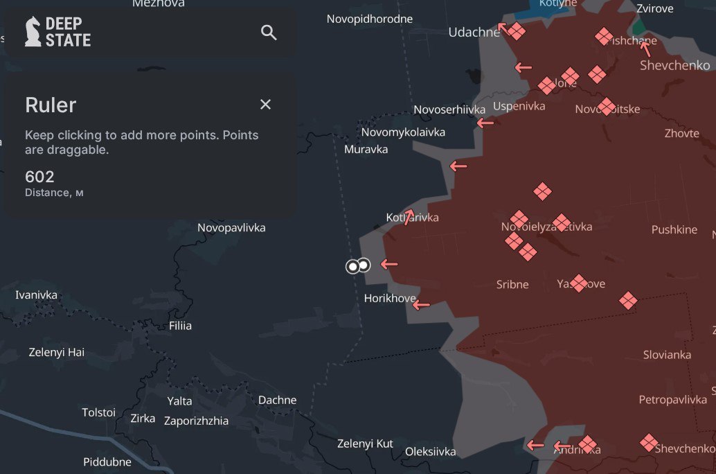 Россия утверждает о вторжении в Днепропетровскую область