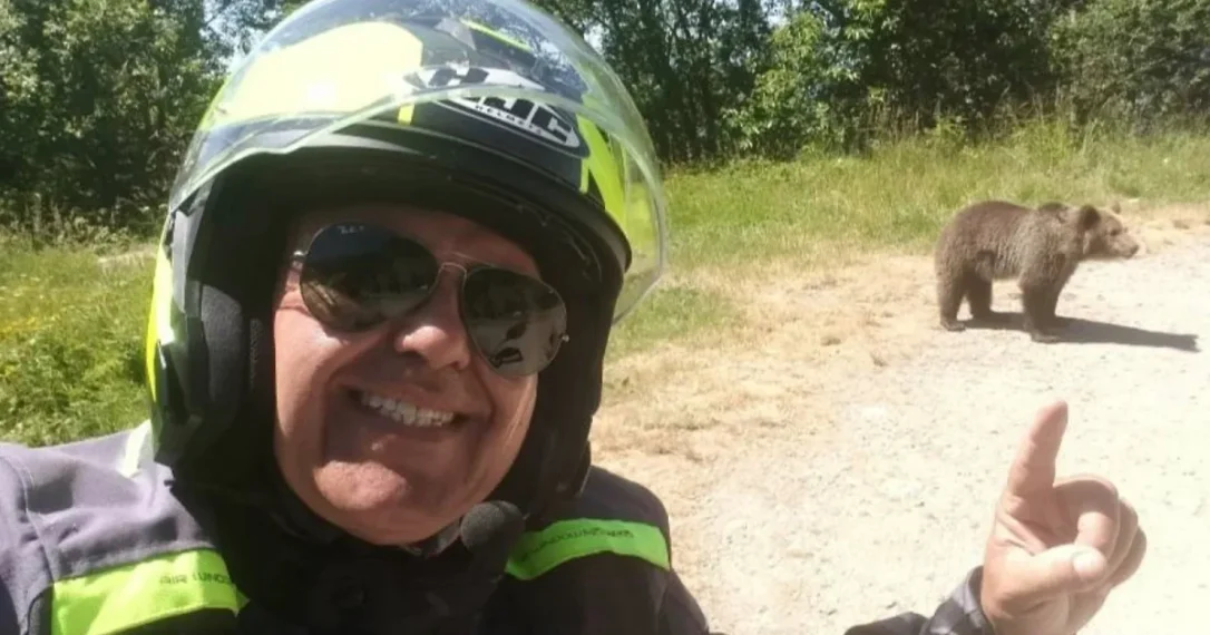 Турис сделал селфи с медведем и стал его обедом