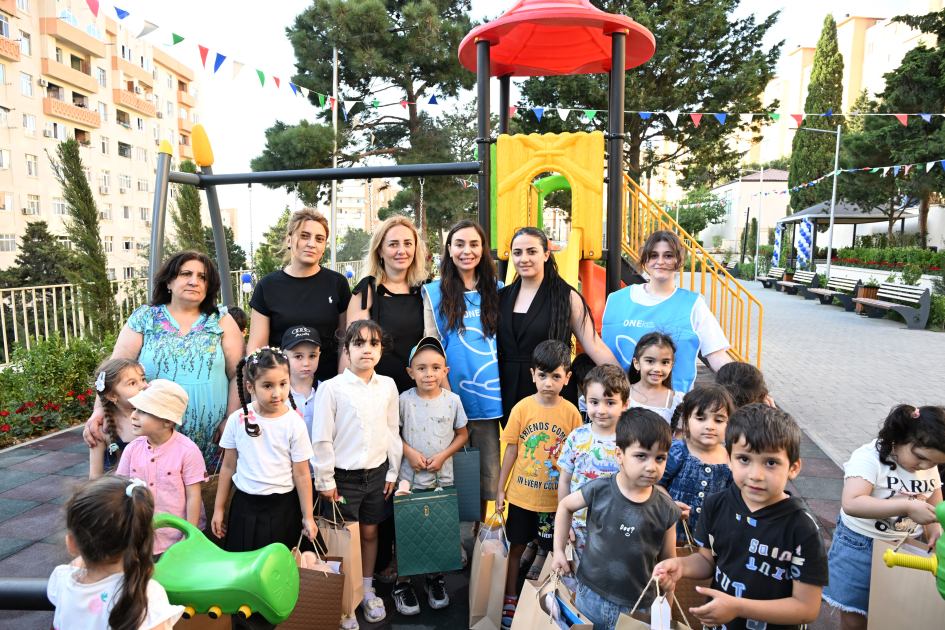 Лейла Алиева порадовала тысячи жителей жилого массива в&nbsp;Ени Гюнешли