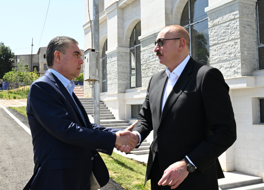 Ильхам Алиев поделился публикацией в связи с визитом Гурбангулы Бердымухамедова