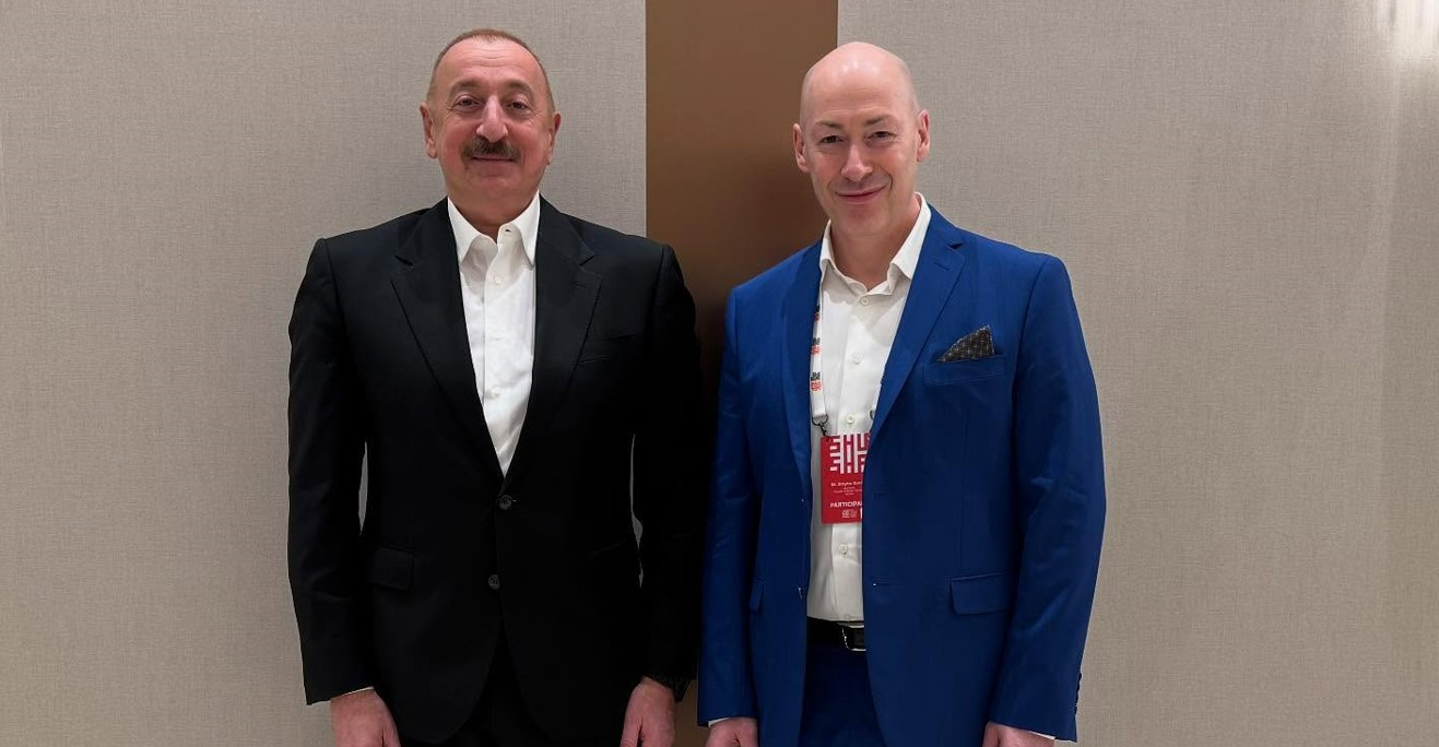 Журналист Дмитрий Гордон выразил благодарность Ильхаму Алиеву