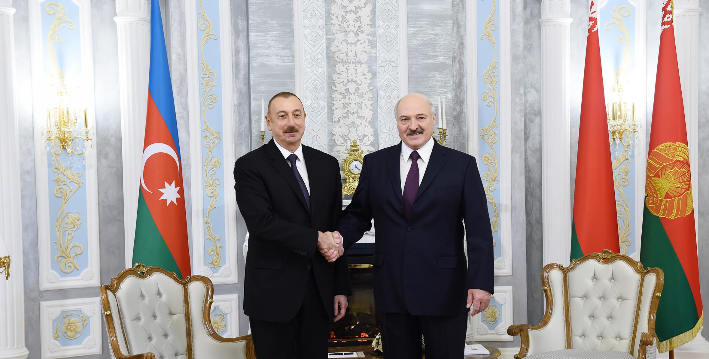 Ильхам Алиев поздравил Лукашенко