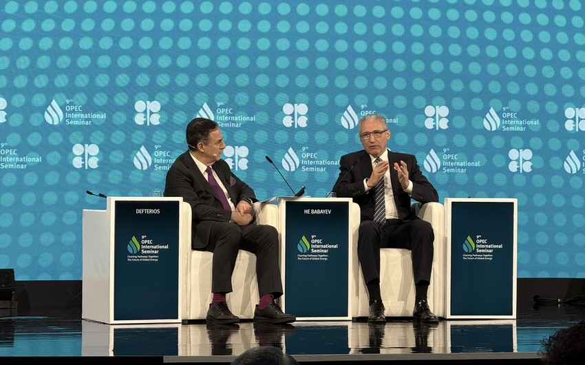 Мухтар Бабаев и кандидат на пост президента COP30 на семинаре ОПЕК