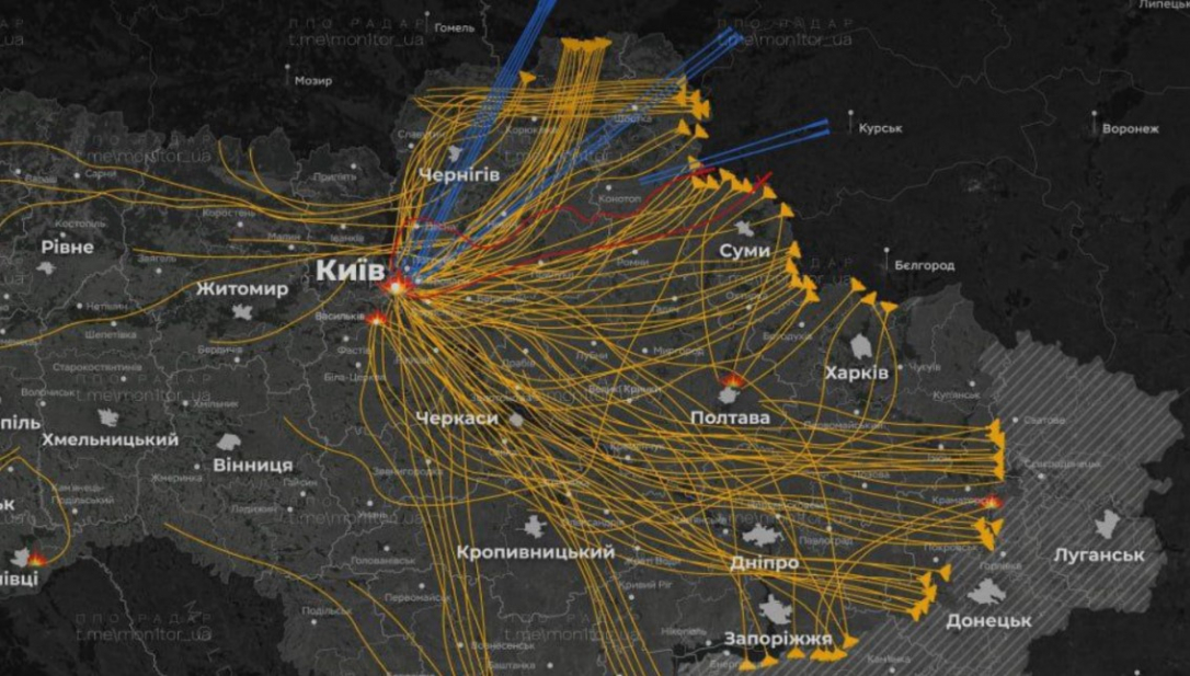 Россия устроила ночь ада в Киеве