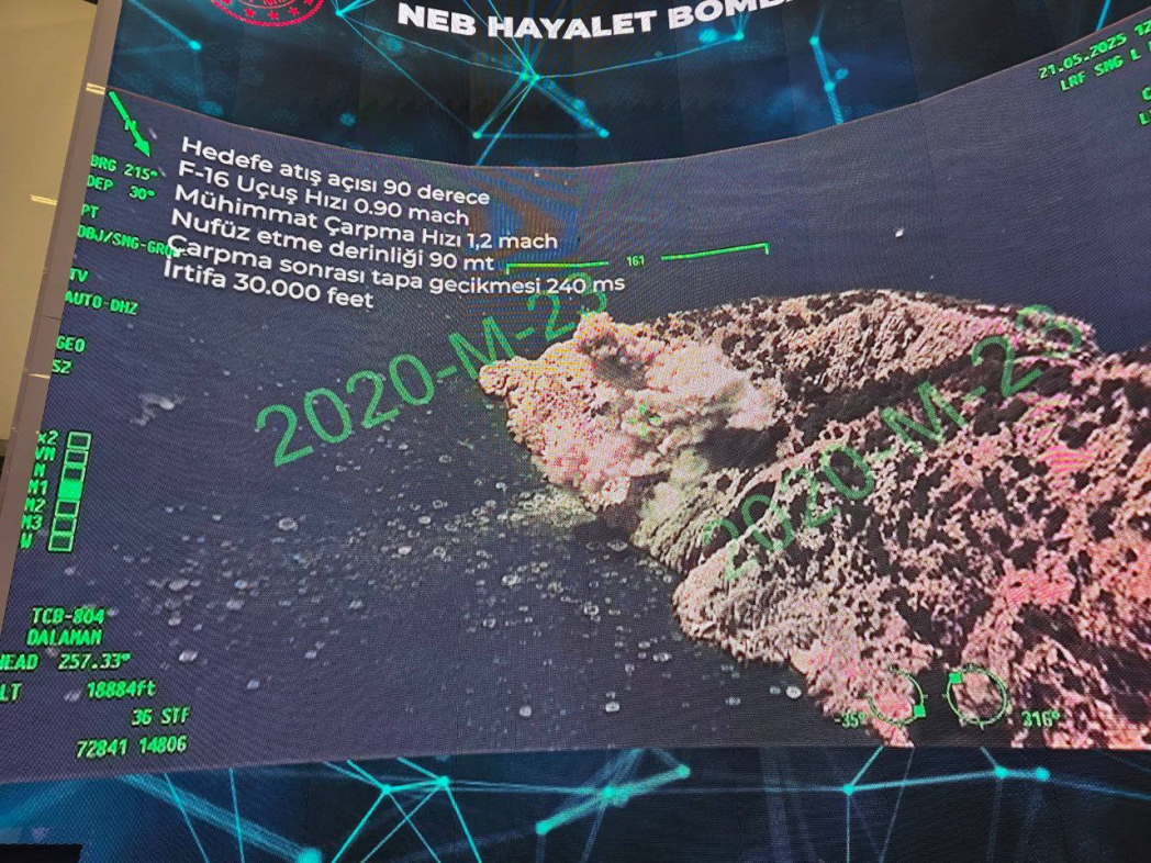 Турецкая бомба HAYALET-2 превзошла американскую GBU-57