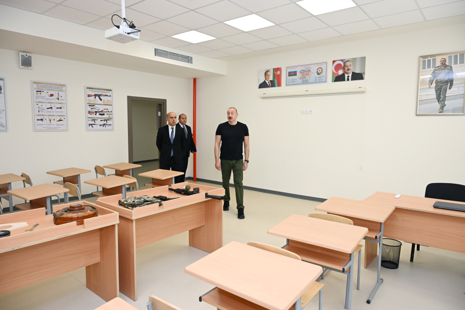 Состоялось открытие здания Агдамской городской школы номер 1