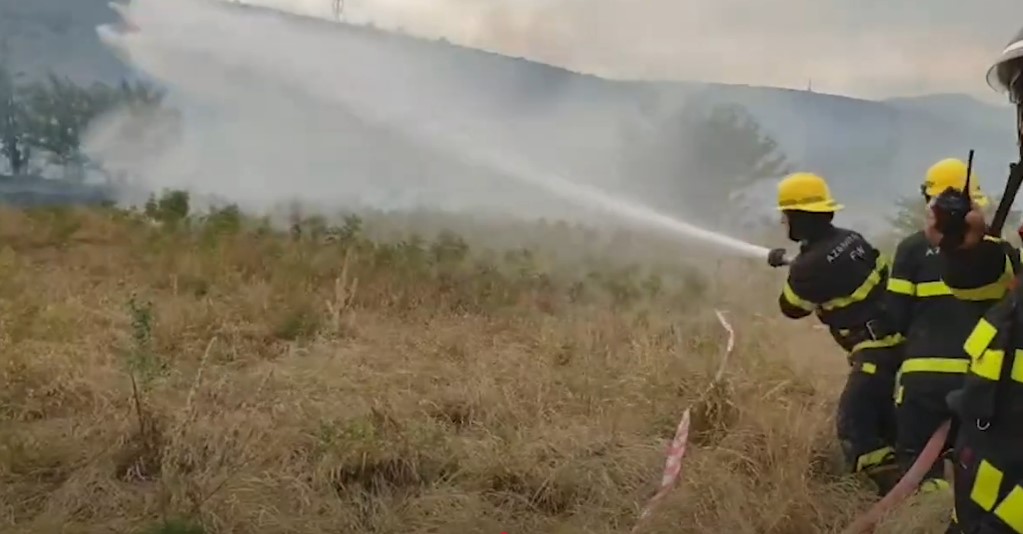 В Физули задержали поджигателя посевной площади