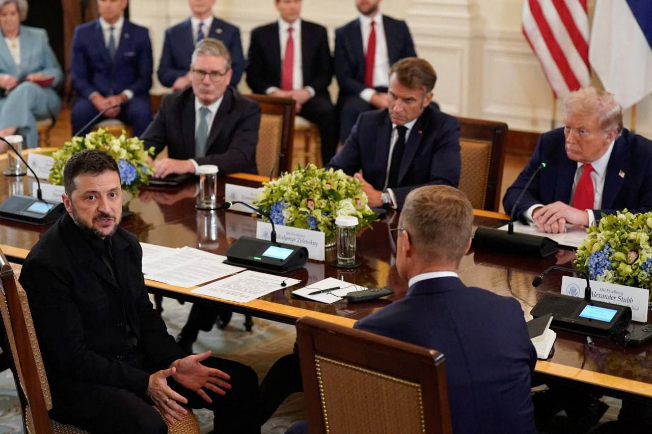 Историческая встреча: Трамп собрал Зеленского и лидеров Европы в Белом доме, Путин заговорил о встрече. Главное