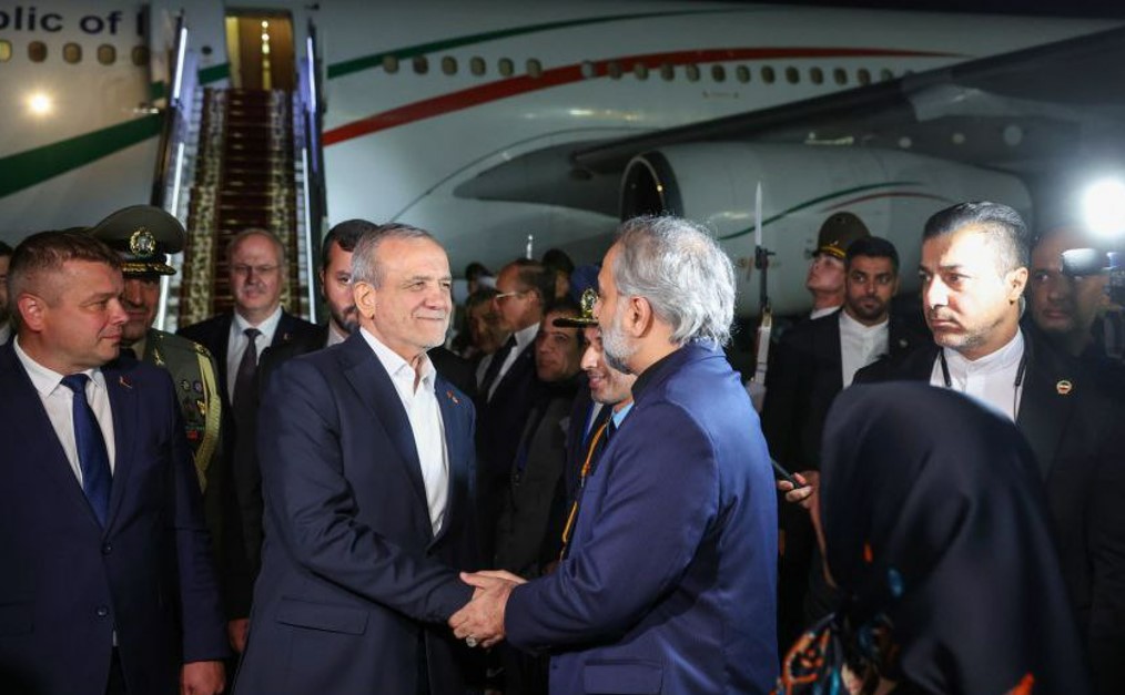 Начался визит Пезешкиана в Беларусь