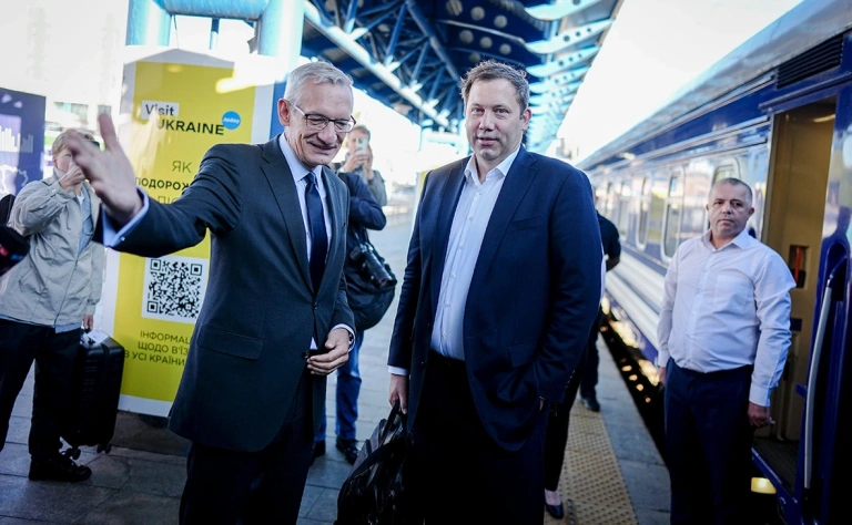 Вице-канцлер Германии прибыл в Киев с необъявленным визитом