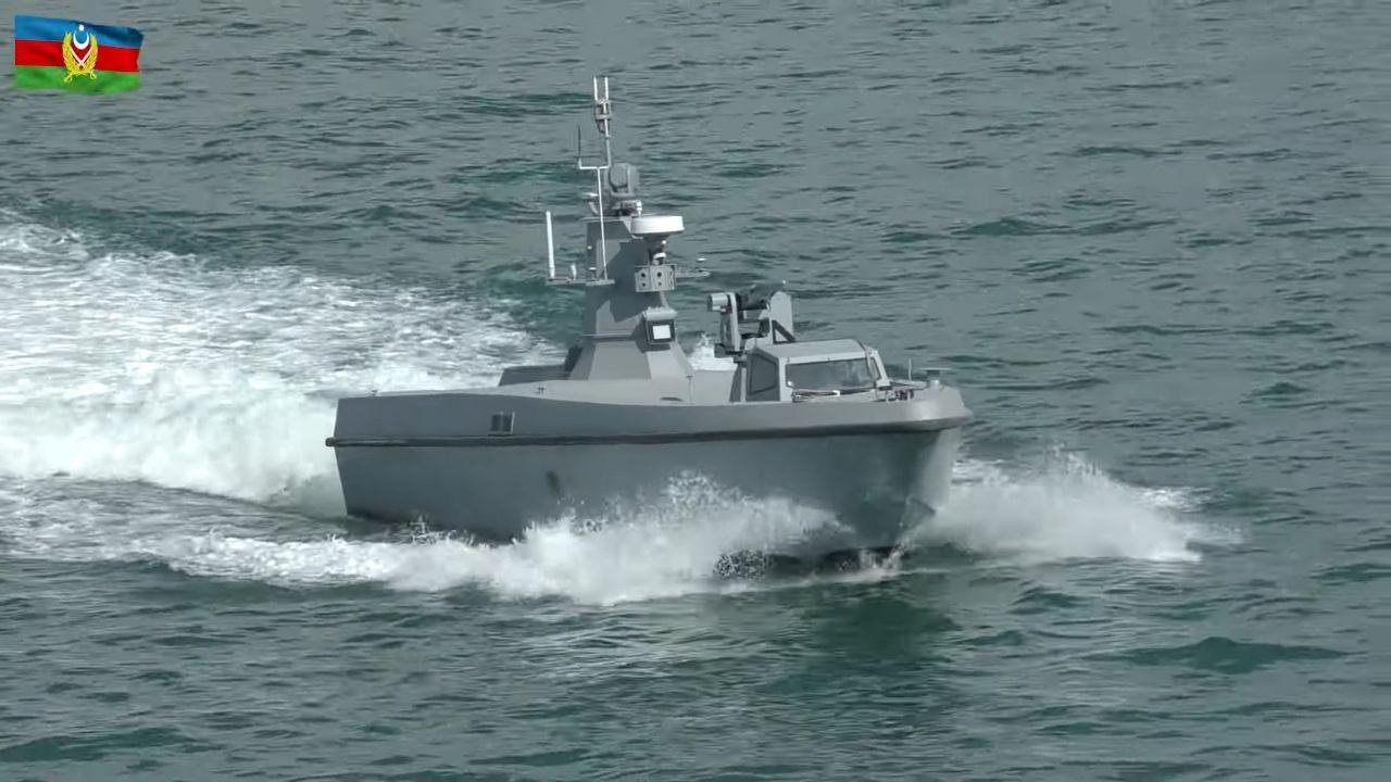 Defense Express: Теперь у Азербайджана есть морские дроны с ракетами в Каспийском море