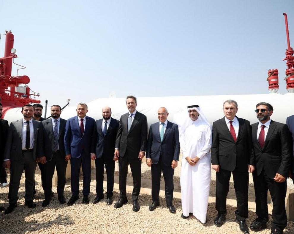 Haber Global подготовил сюжет об историческом запуске газопровода в Сирию