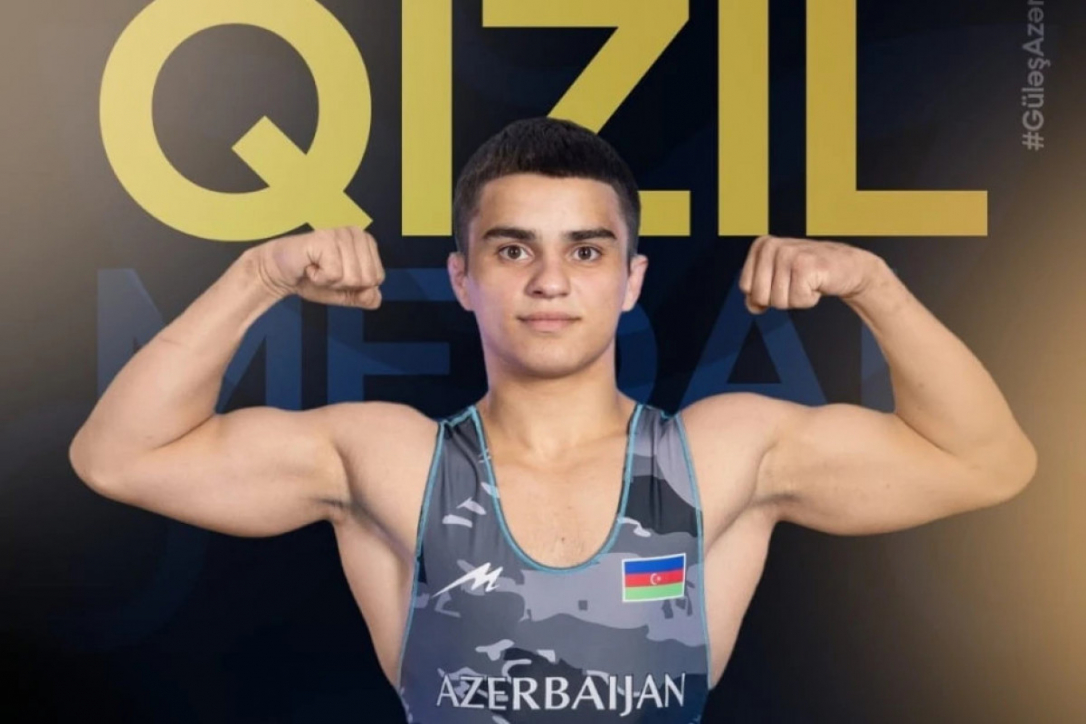 Азербайджанский борец стал чемпионом мира, одолев соперникаиз Армении