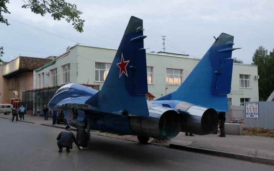 ЧП с российским истребителем в Ереване