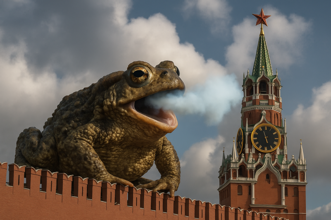 Имперская жаба захлебнулась газом