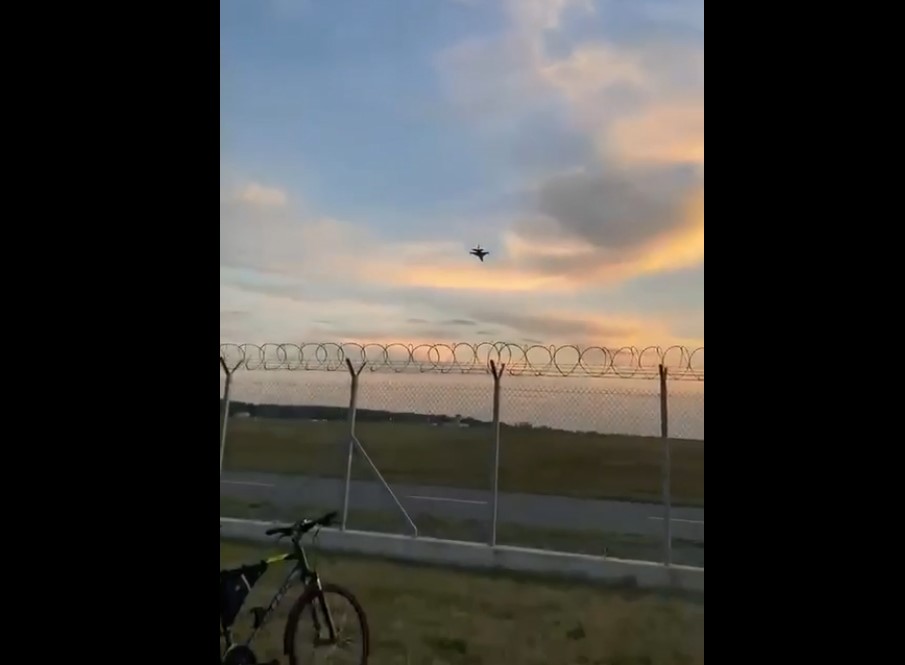 В Польше рухнул F-16