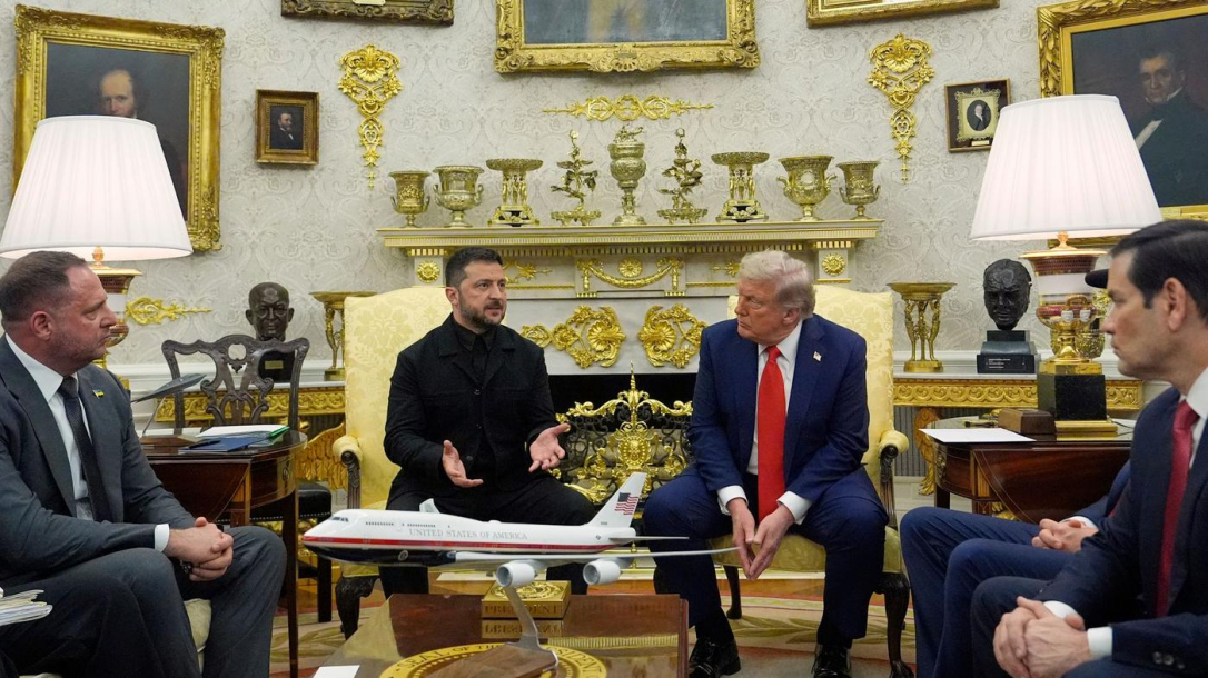 Встреча Трампа и Зеленского: диалитический трек мира движется к смене на дипломатию силы