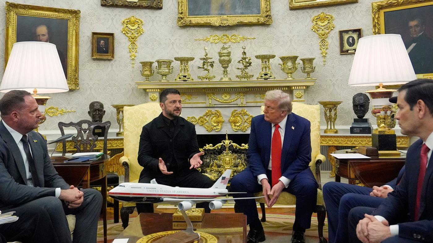 Встреча Трампа и Зеленского: диалитический трек мира движется к смене на дипломатию силы