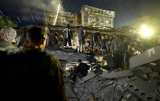 Россия массированно обстреляла Краматорск