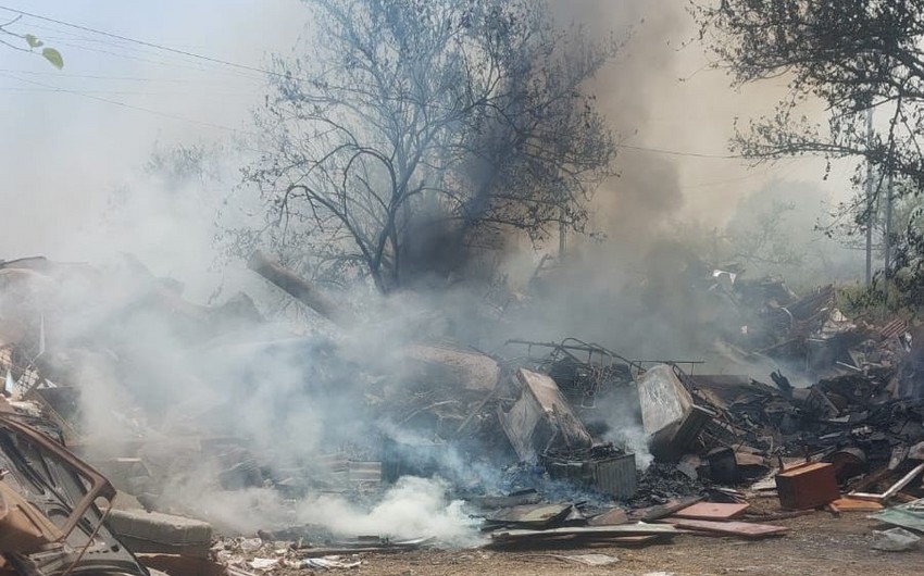 Задержан виновник пожара в Ходжалинском районе