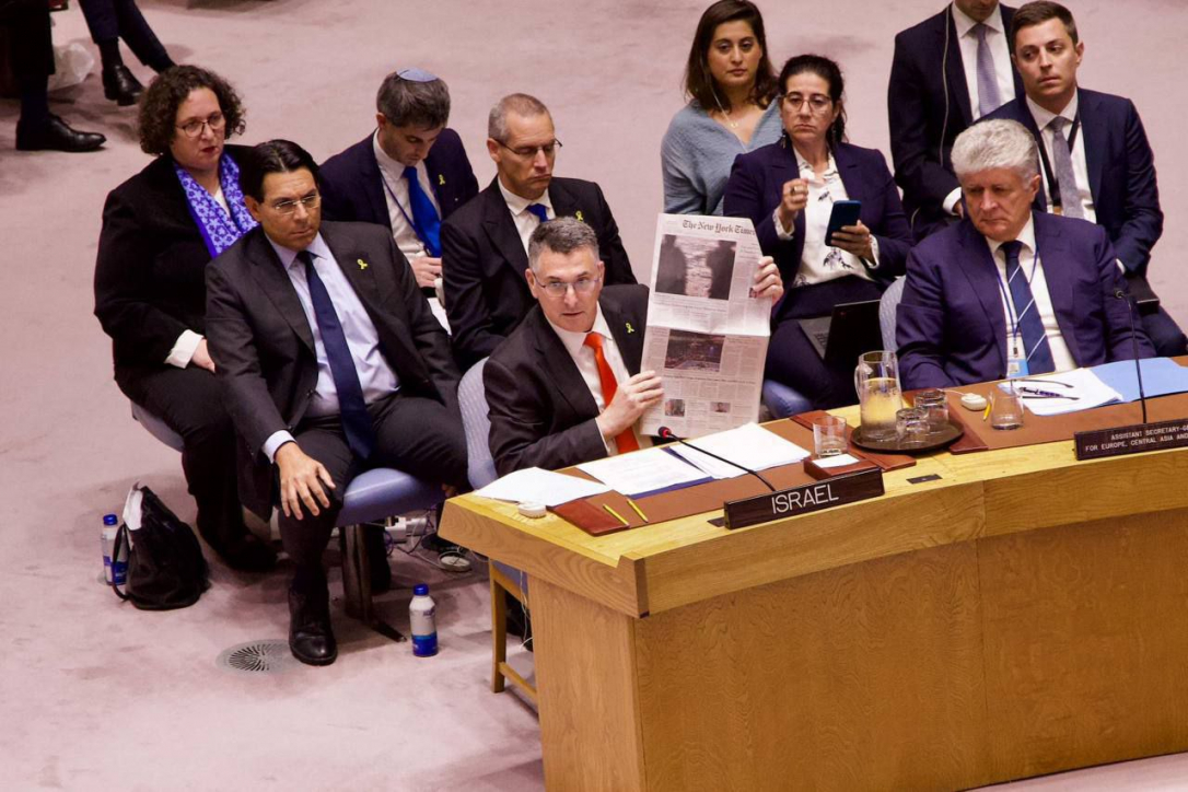 Глава МИД Израиля в Совбезе ООН: Русским после Украины лучше молчать