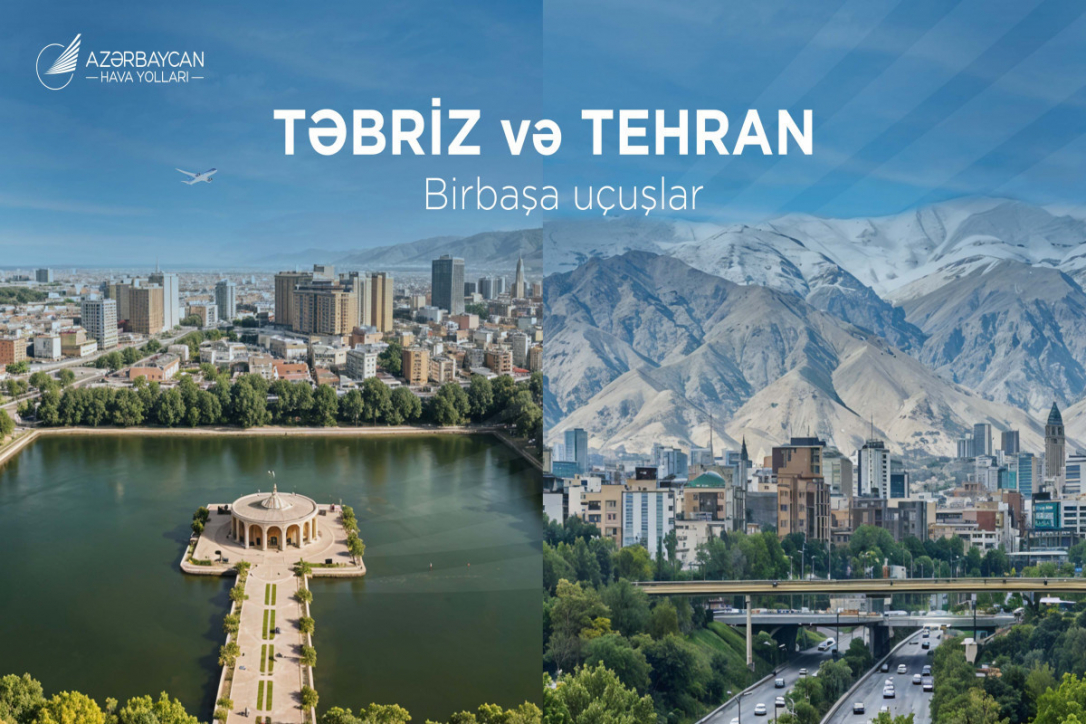 AZAL начинает полеты в Тегеран и Тебриз