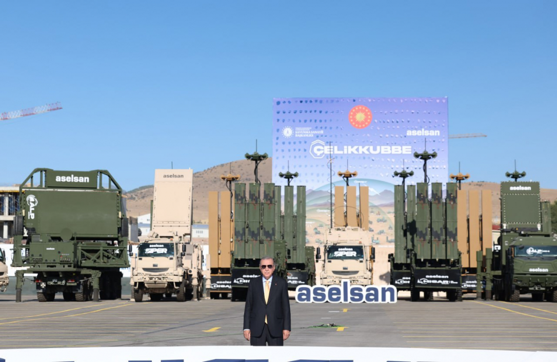 Турция представила систему «Стальной купол»