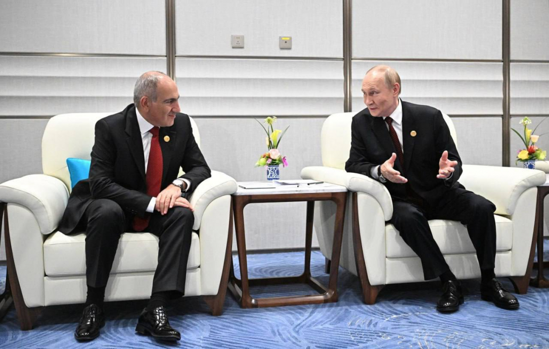 Путин и Пашинян встретились в Китае