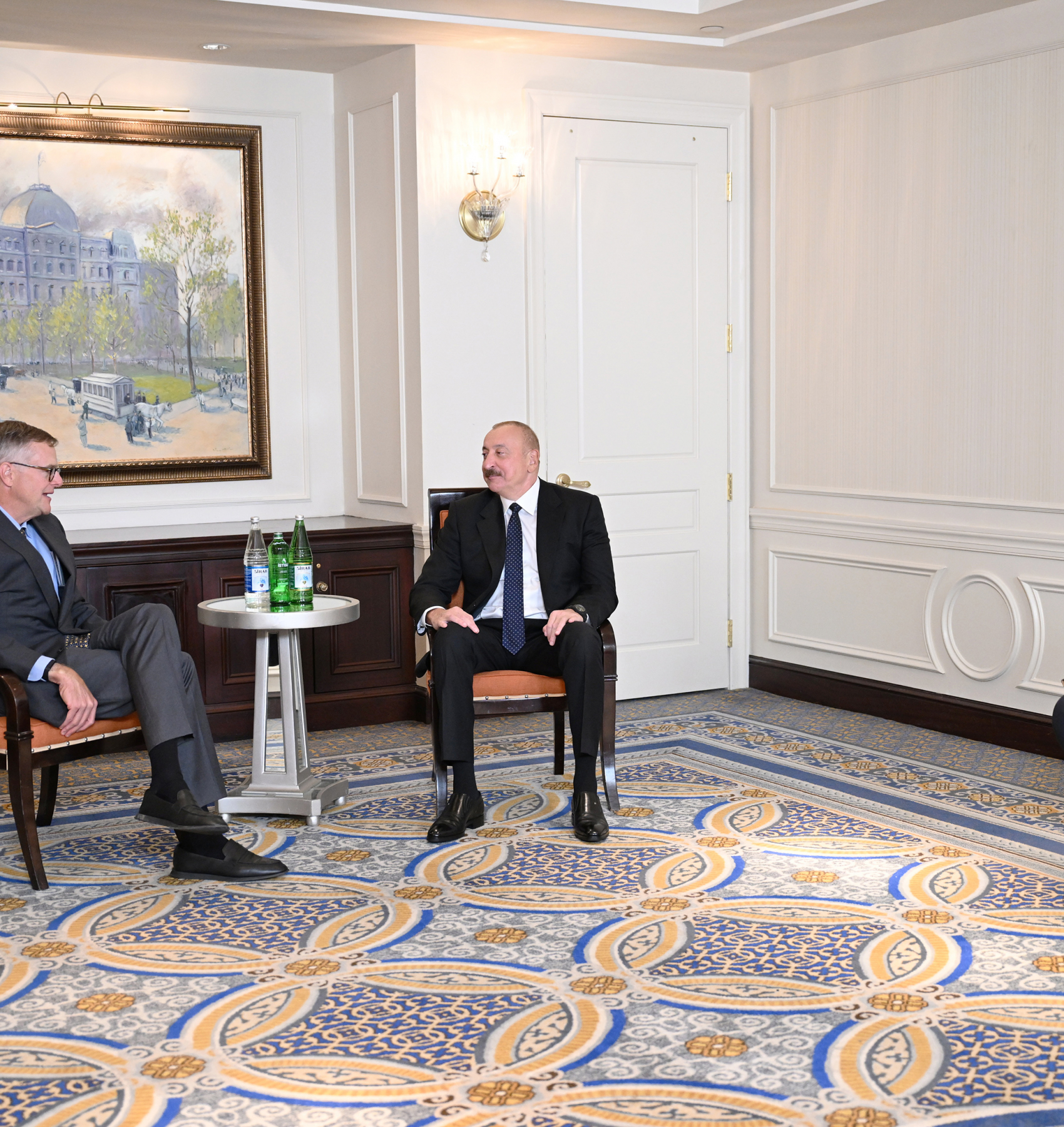 Алиев проводит встречи в Нью-Йорке