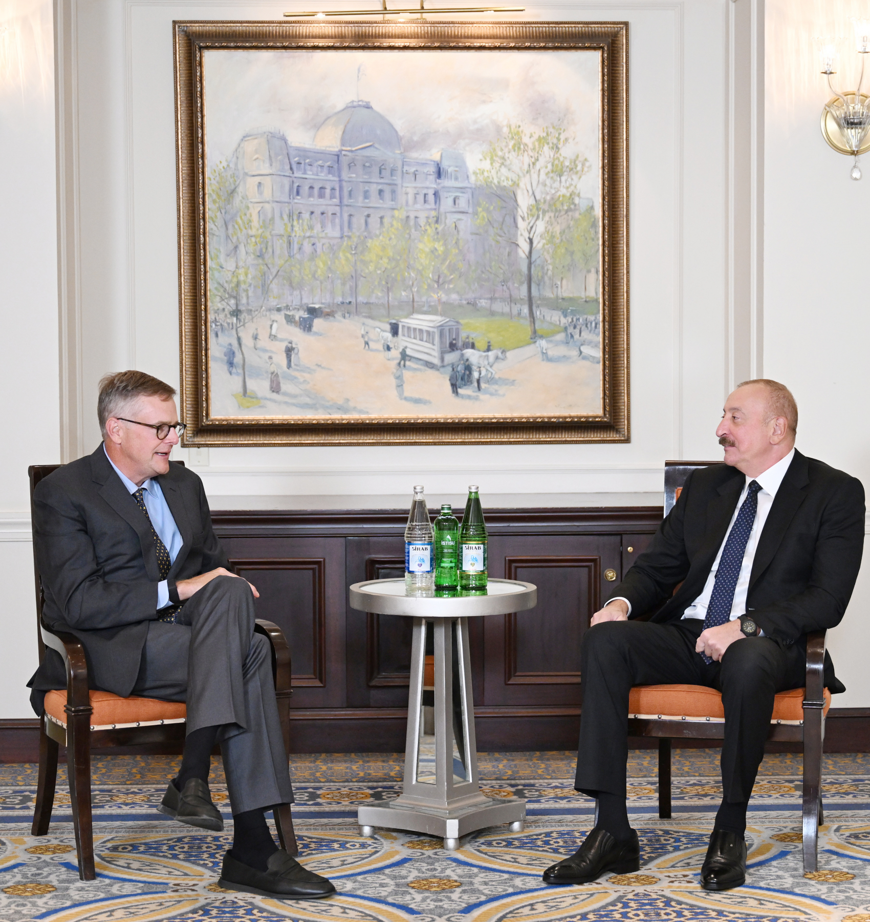 Алиев проводит встречи в Нью-Йорке