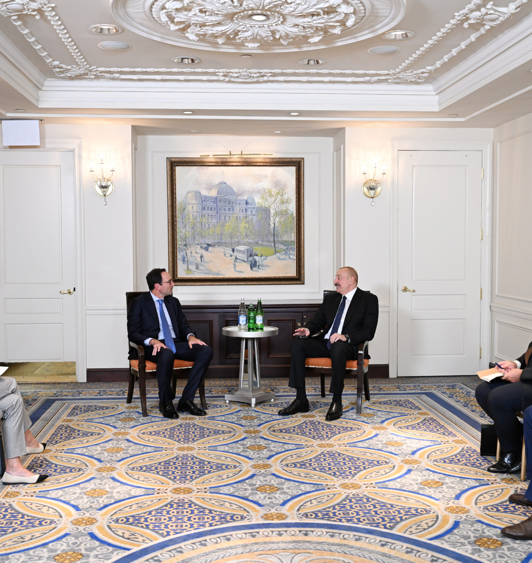 Алиев проводит встречи в Нью-Йорке