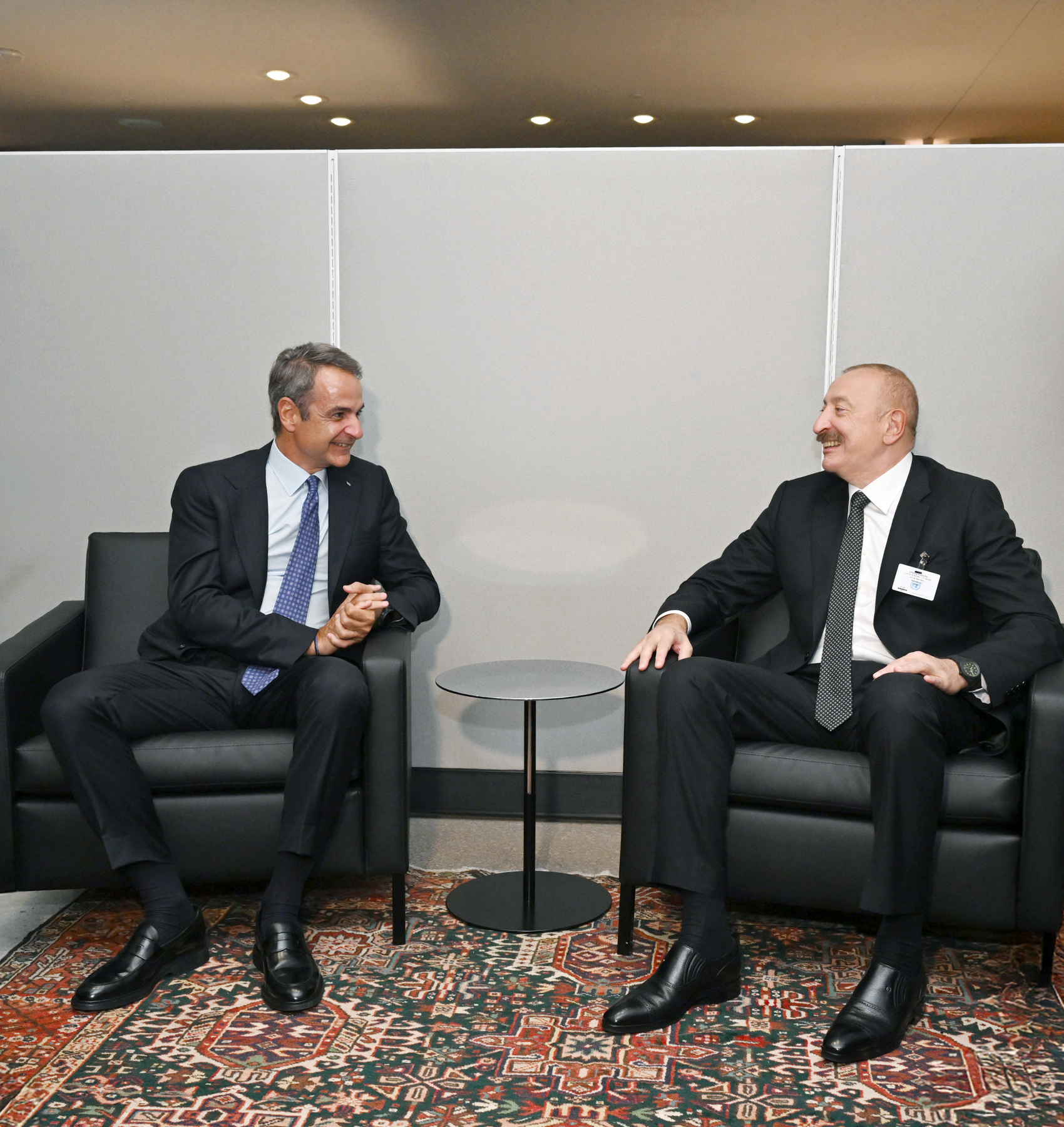 Ильхам Алиев проводит встречи в Нью-Йорке