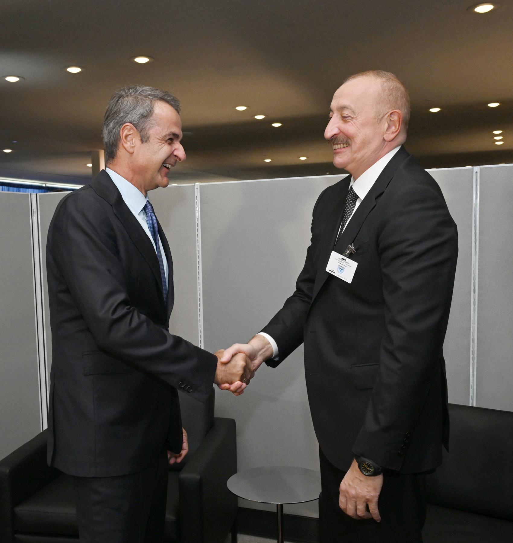 Ильхам Алиев проводит встречи в Нью-Йорке