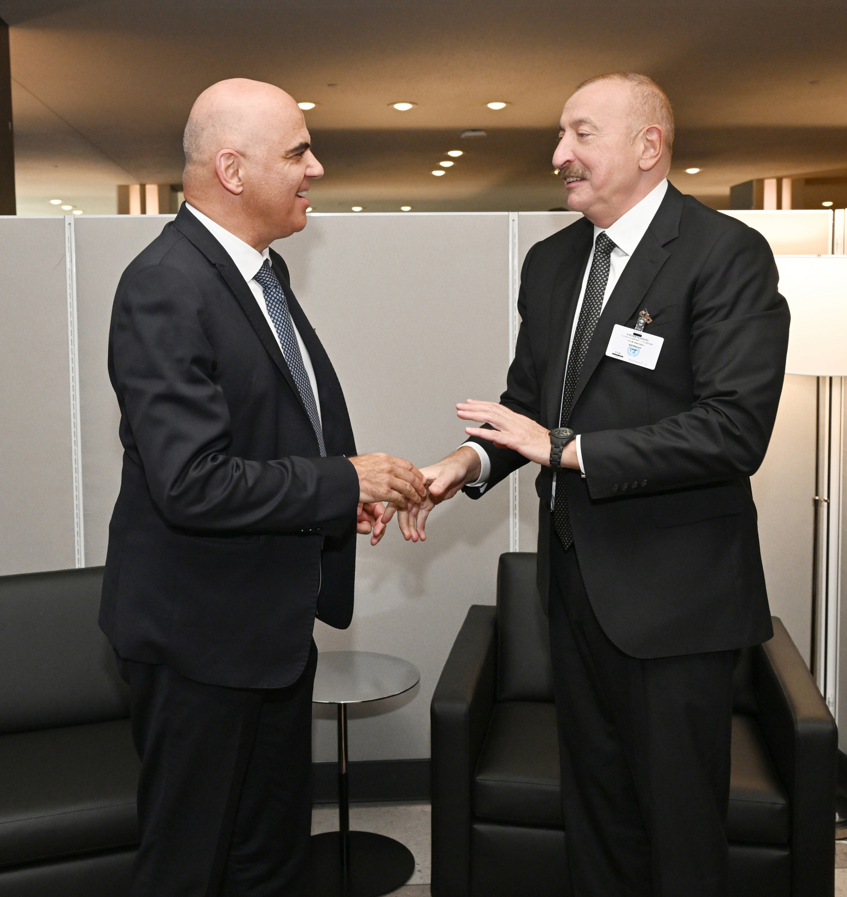 Ильхам Алиев проводит встречи в Нью-Йорке