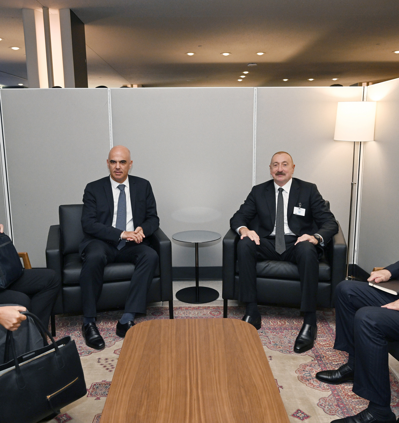 Ильхам Алиев проводит встречи в Нью-Йорке