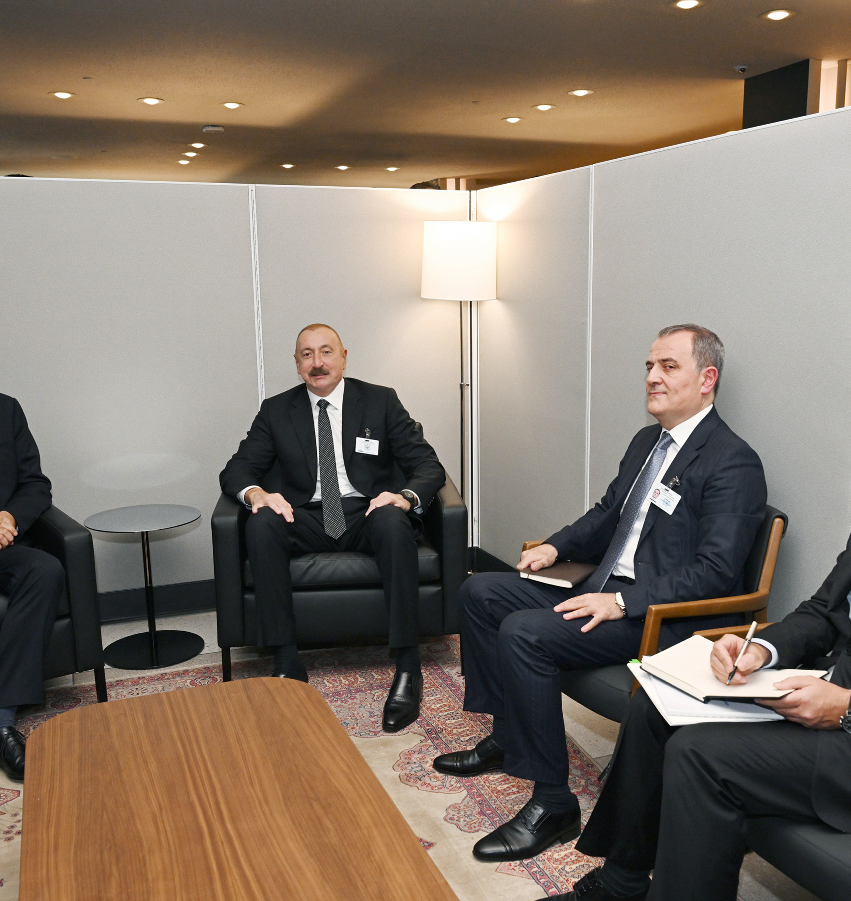 Ильхам Алиев проводит встречи в Нью-Йорке