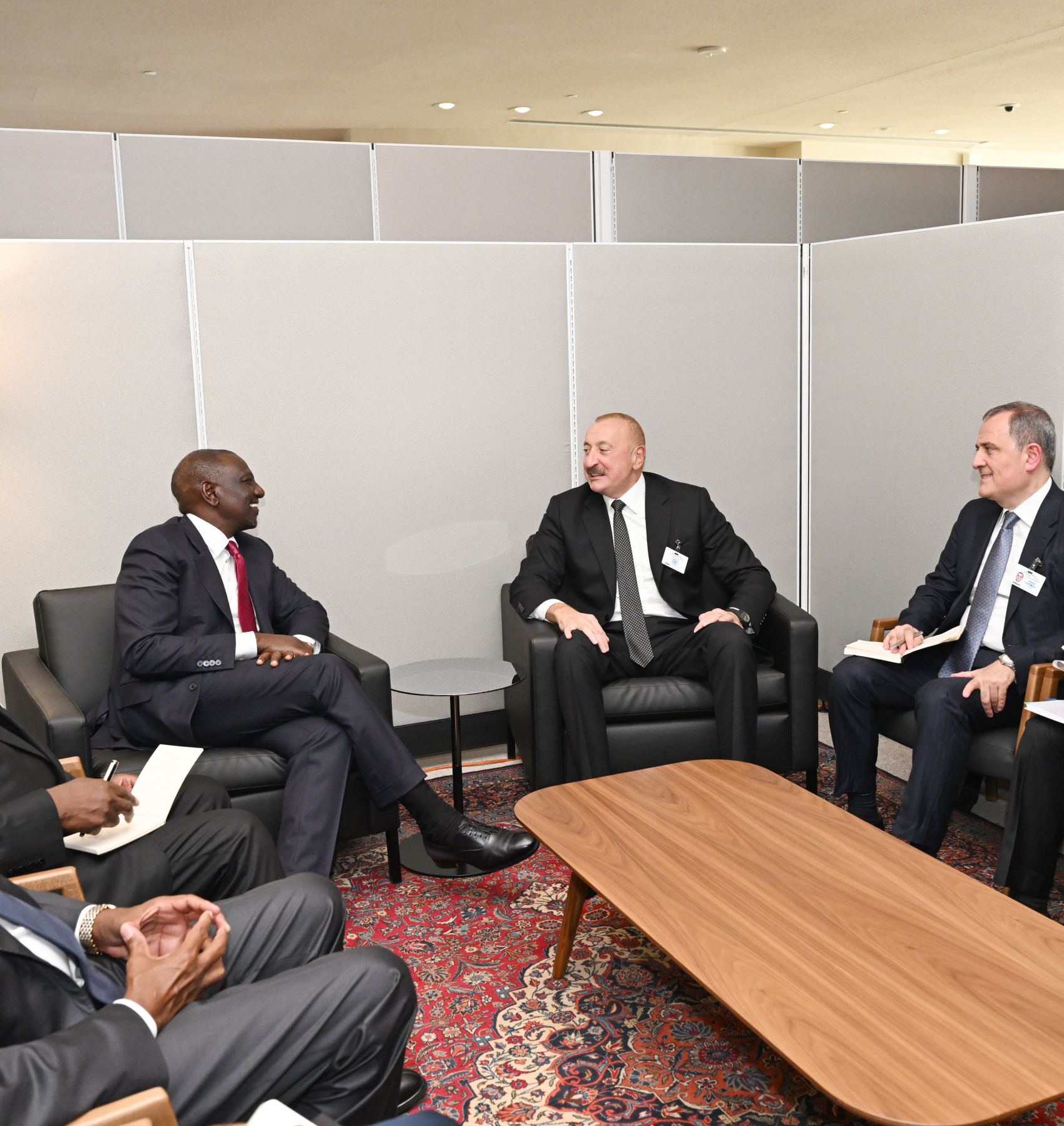 Ильхам Алиев проводит встречи в Нью-Йорке