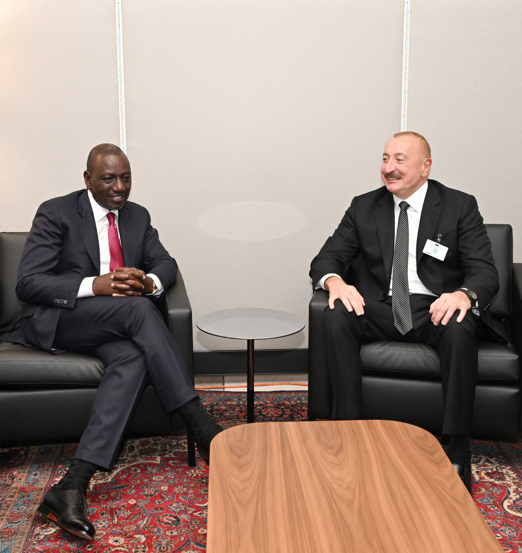 Ильхам Алиев проводит встречи в Нью-Йорке