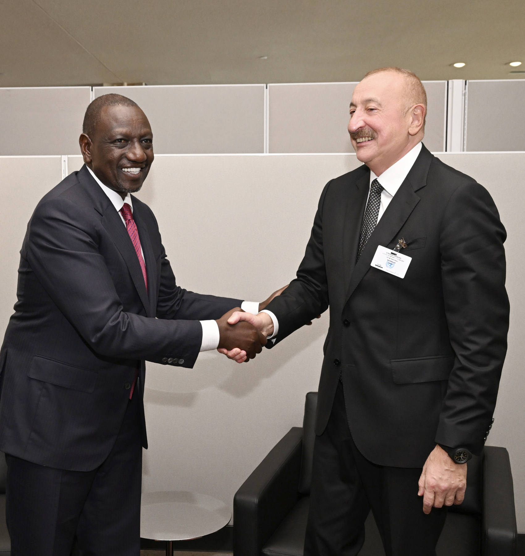 Ильхам Алиев проводит встречи в Нью-Йорке