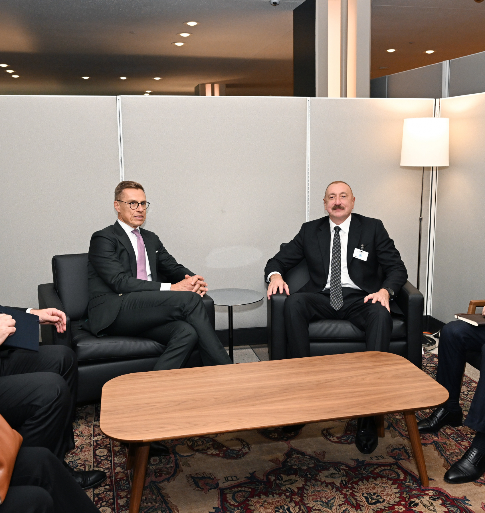 Ильхам Алиев проводит встречи в Нью-Йорке