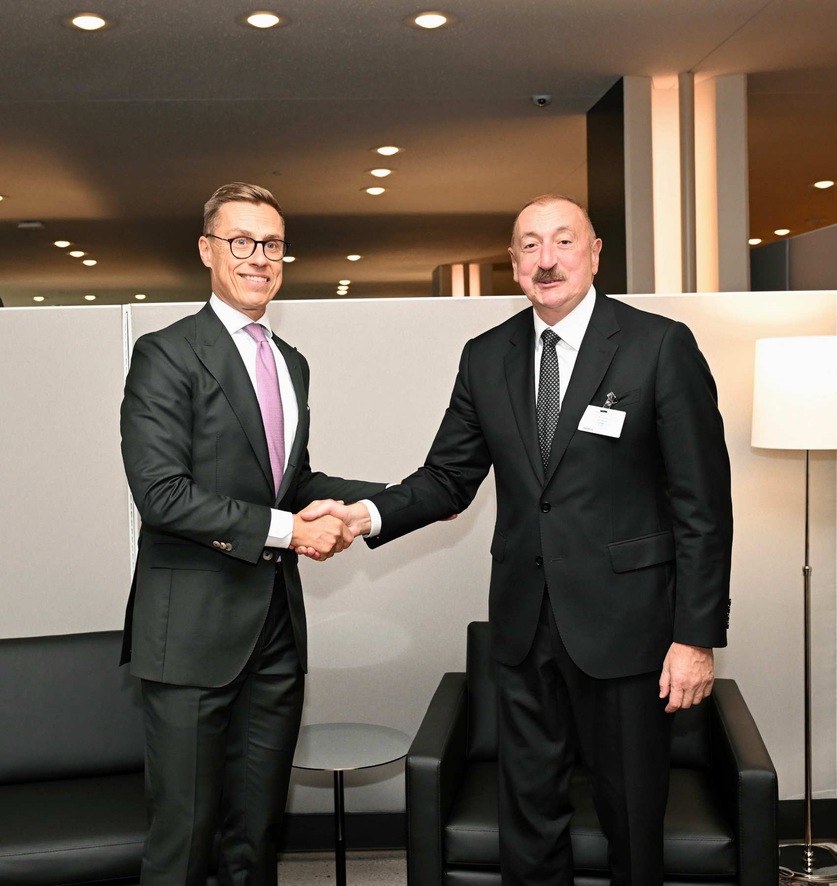 Ильхам Алиев проводит встречи в Нью-Йорке