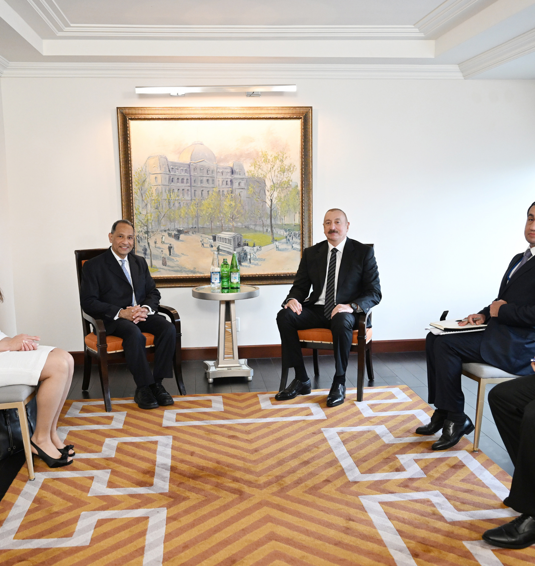 Ильхам Алиев проводит в Нью-Йорке встречи высокого уровня