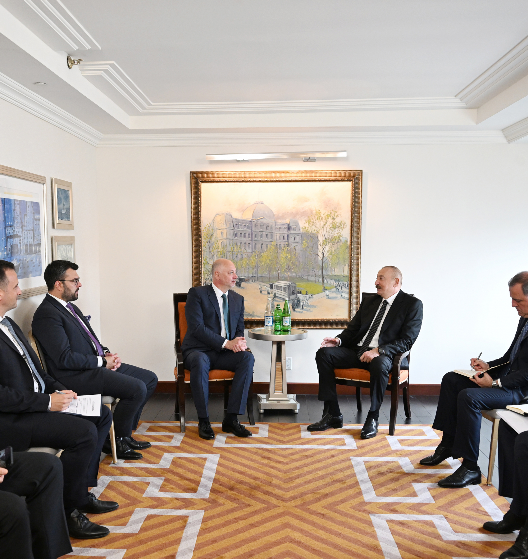 Ильхам Алиев проводит в Нью-Йорке встречи высокого уровня